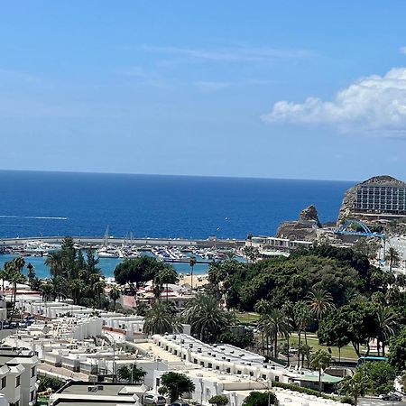 Lovely Apartment Seaview In Puerto Rico With Heated Swimming Pool, Free Wi-Fi And Free Private Parking Kültér fotó