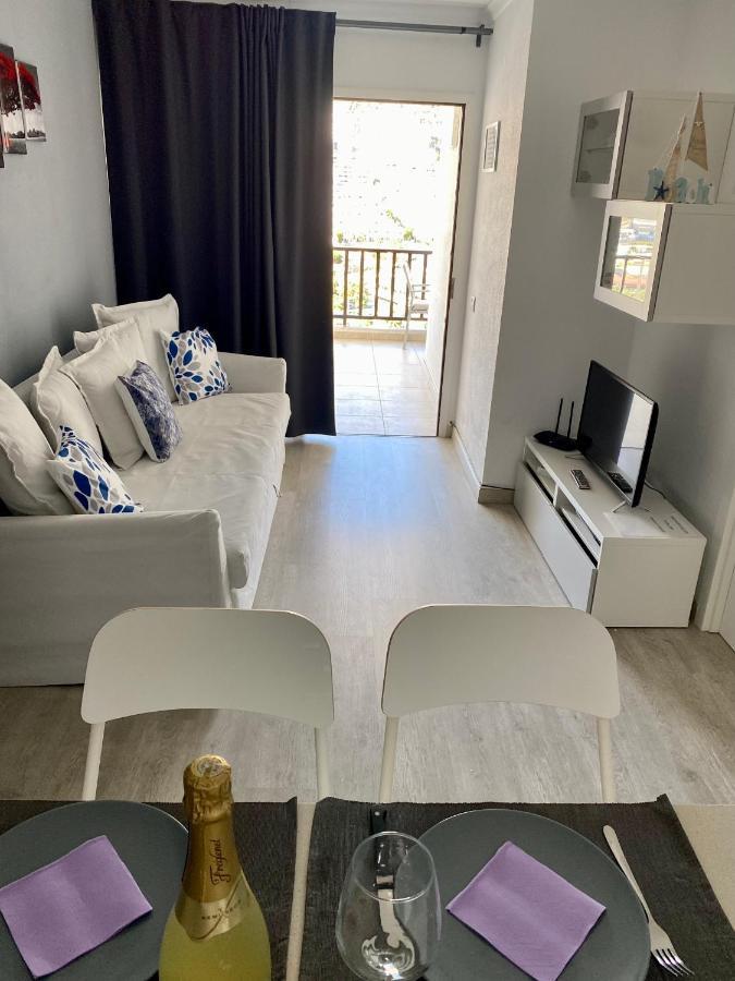 Lovely Apartment Seaview In Puerto Rico With Heated Swimming Pool, Free Wi-Fi And Free Private Parking Kültér fotó