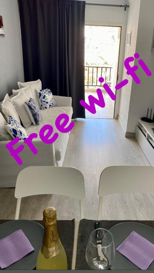 Lovely Apartment Seaview In Puerto Rico With Heated Swimming Pool, Free Wi-Fi And Free Private Parking Kültér fotó
